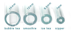 Glass Straw Diameters