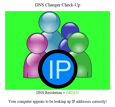 DNS Changer Check-Up