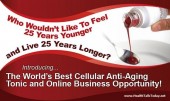 The World's Best Cellular Anti-Aging Tonic